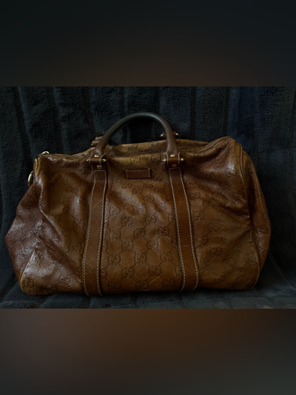 Gucci Guccissima Joy Boston Bag